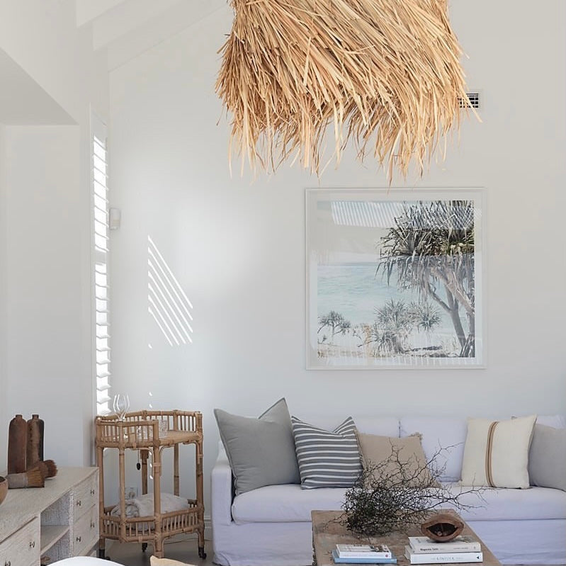 Coastal Palms Framed Print - Product Image