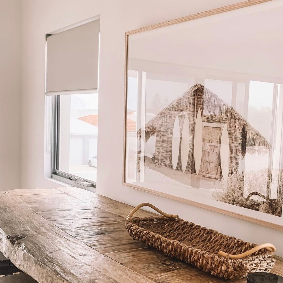 Surf Hut Framed Print - Product Image