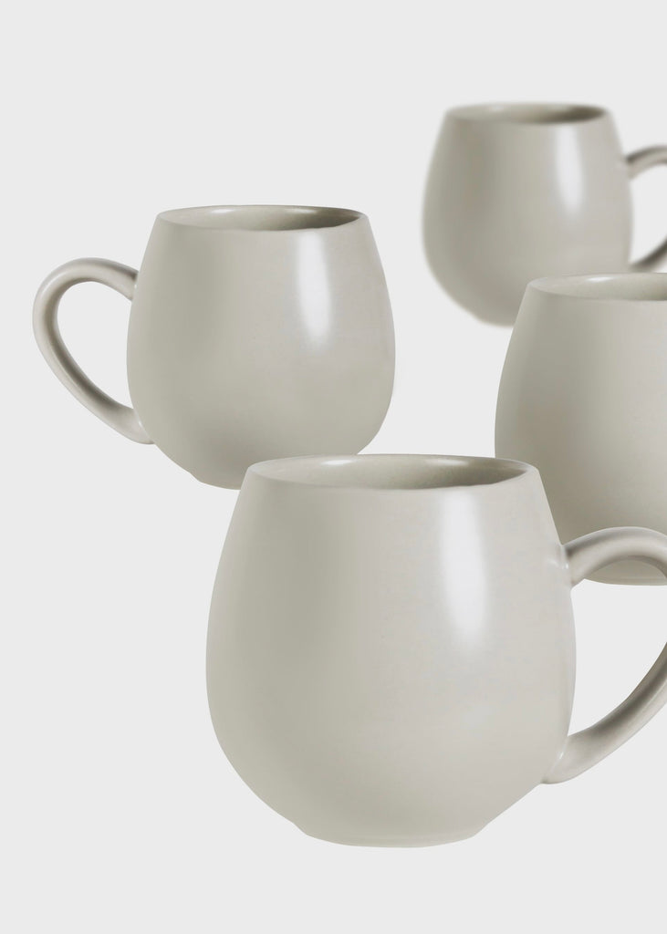 Hug Me Mug Set of 4 - Dove Grey - Product Image