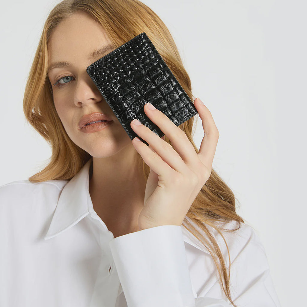 Easy Does It - Black Croc Emboss - Product Image