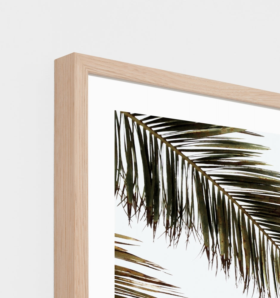 Tropical Hut Framed Print - Product Image